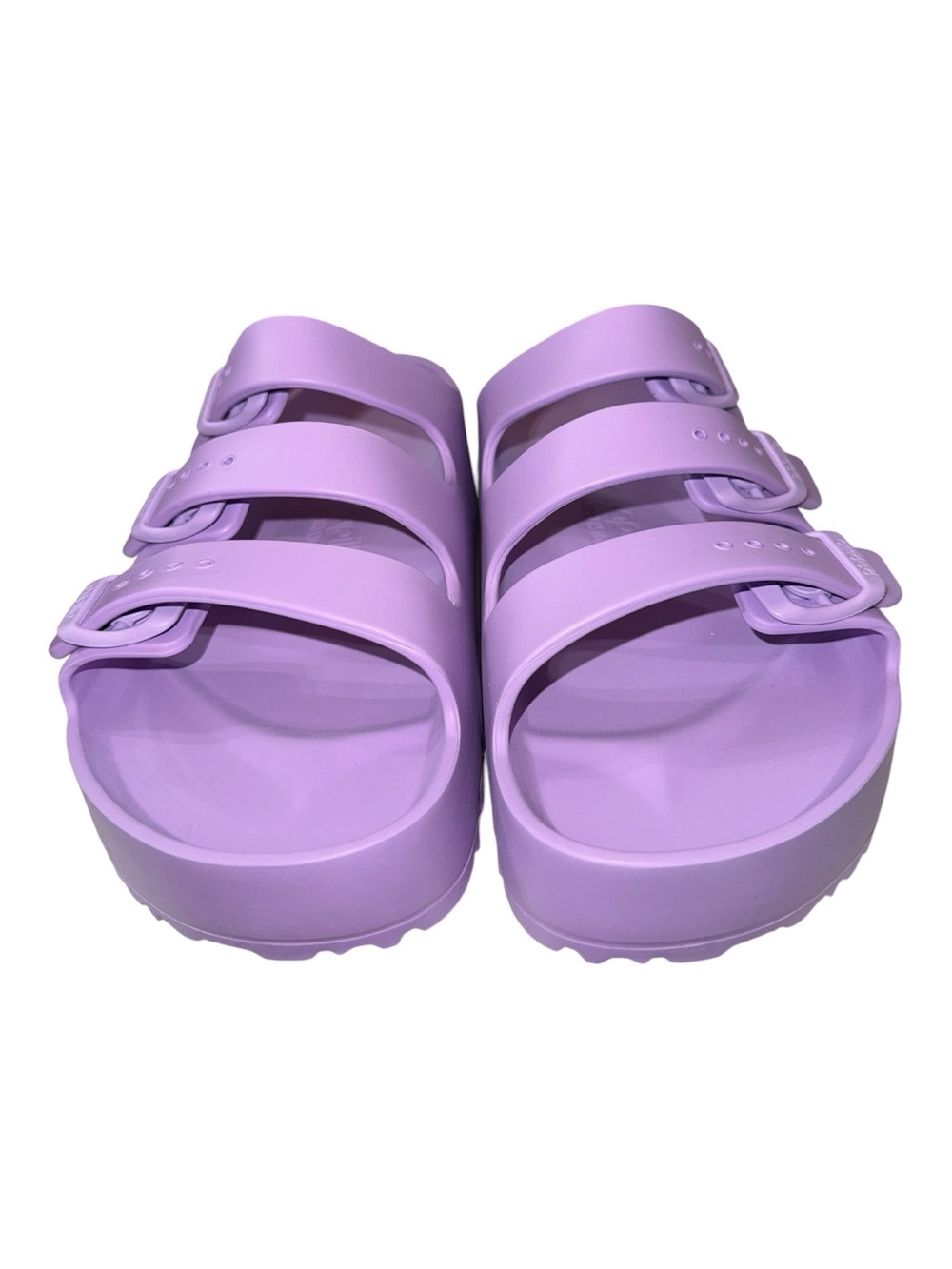 Papillio Birkenstock Florida EVA Platform Sandals EU38 Women’s 7 Purple NIB